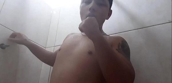  Pedro tomando banho - Pedro Paulo Borges